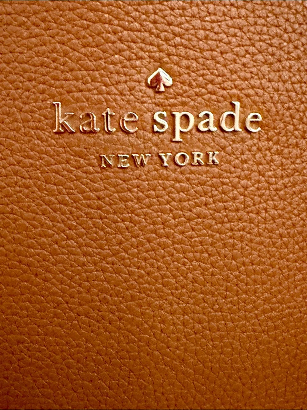 Kate Spade Pebbled Leather Backpack | Cognac | Excellent Condition